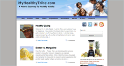 Desktop Screenshot of myhealthytribe.com